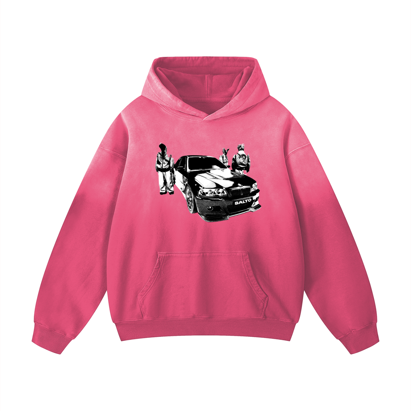 Slow Down Men's Graphic Hoodie