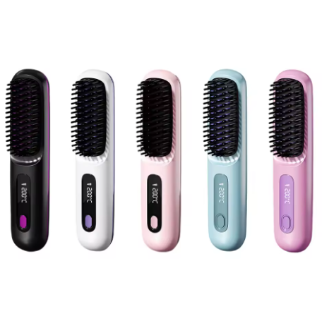 Cordless Hair Straightener Portable Straightener Brush