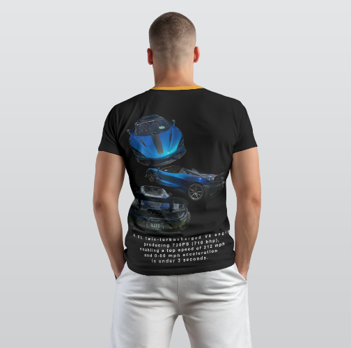 McLaren Mens Graphic T-Shirt