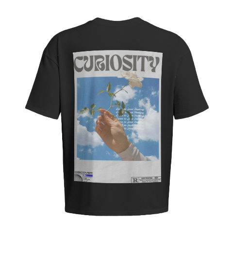 Men's Curiosity Short Sleeve T-Shirt 100% COTTON
