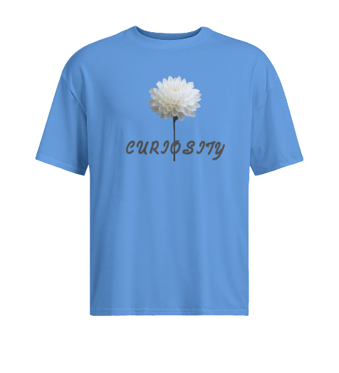 Men's Curiosity Short Sleeve T-Shirt 100% COTTON