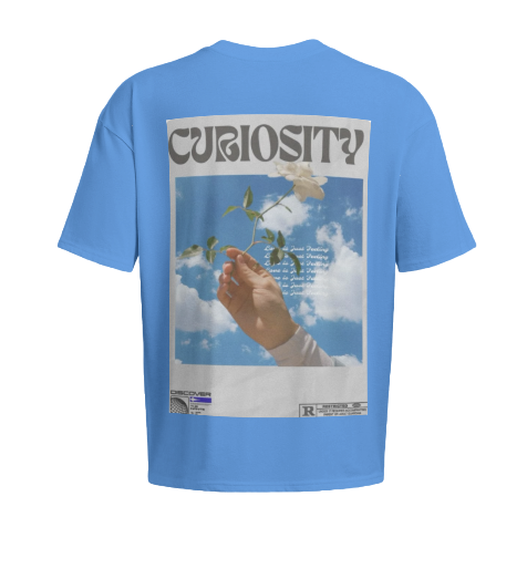 Men's Curiosity Short Sleeve T-Shirt 100% COTTON