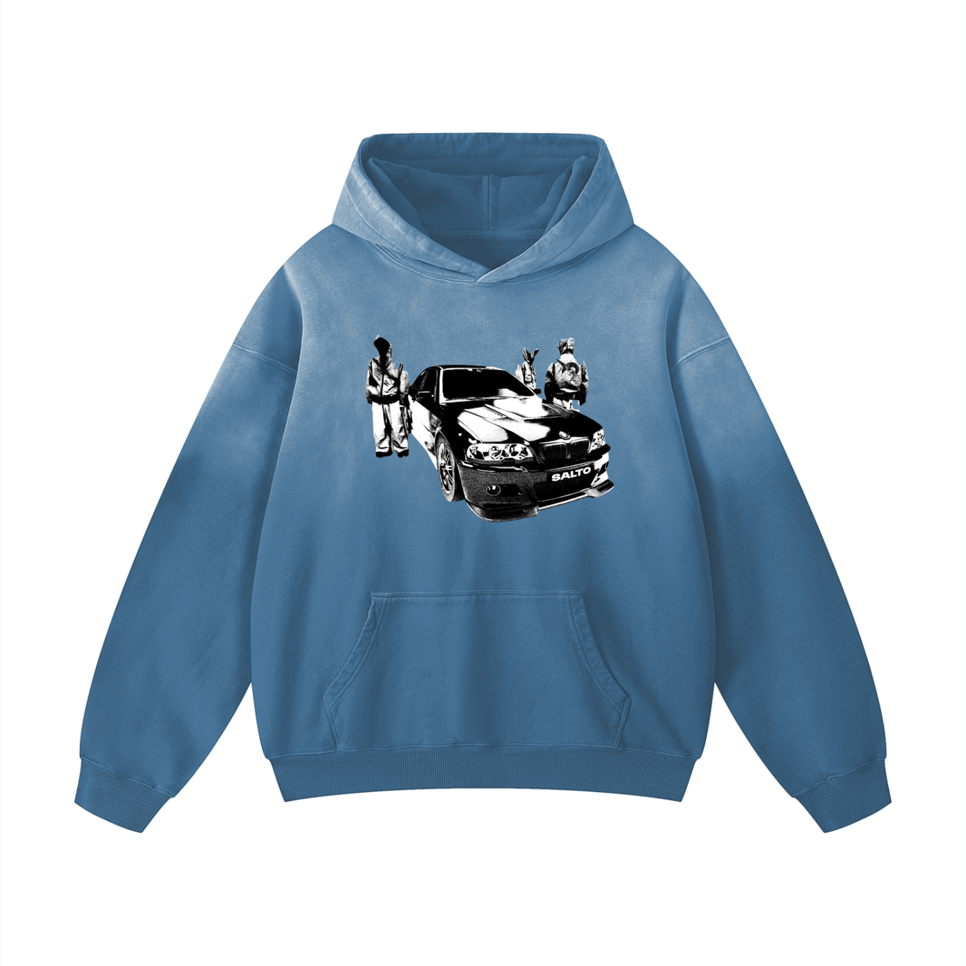 Slow Down Men's Graphic Hoodie