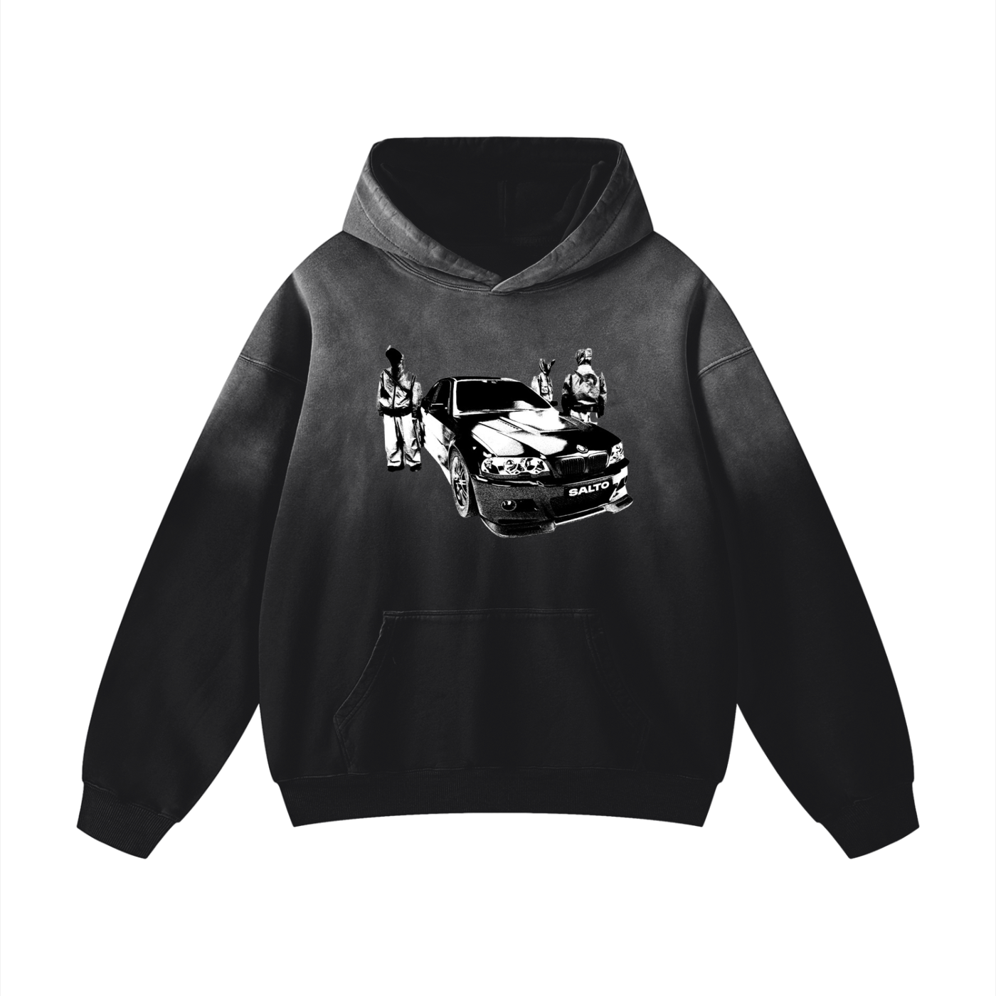 Slow Down Men's Graphic Hoodie