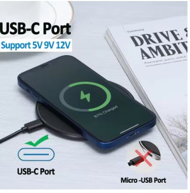 100W Fast Wireless Charger Pad For iPhone