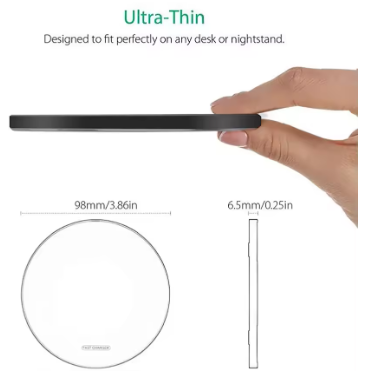 100W Fast Wireless Charger Pad For iPhone