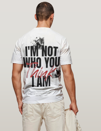 I'm Not Who You Think I Am Graphic Tee