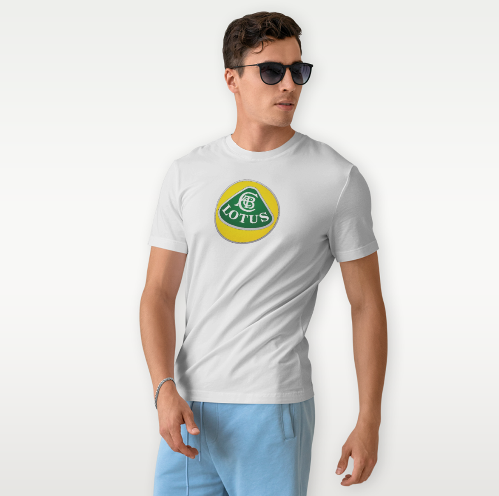 Men's Lotus Short Sleeve T-Shirt 100% COTTON