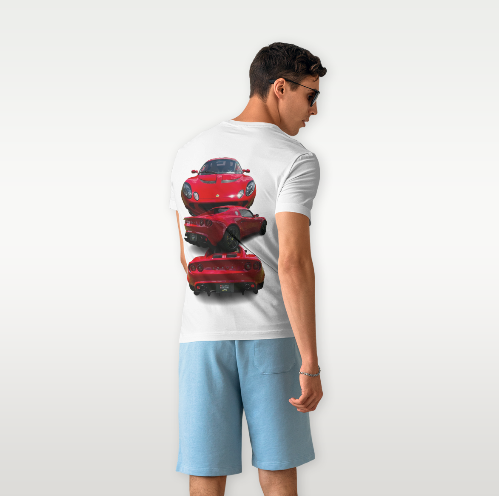 Men's Lotus Short Sleeve T-Shirt 100% COTTON
