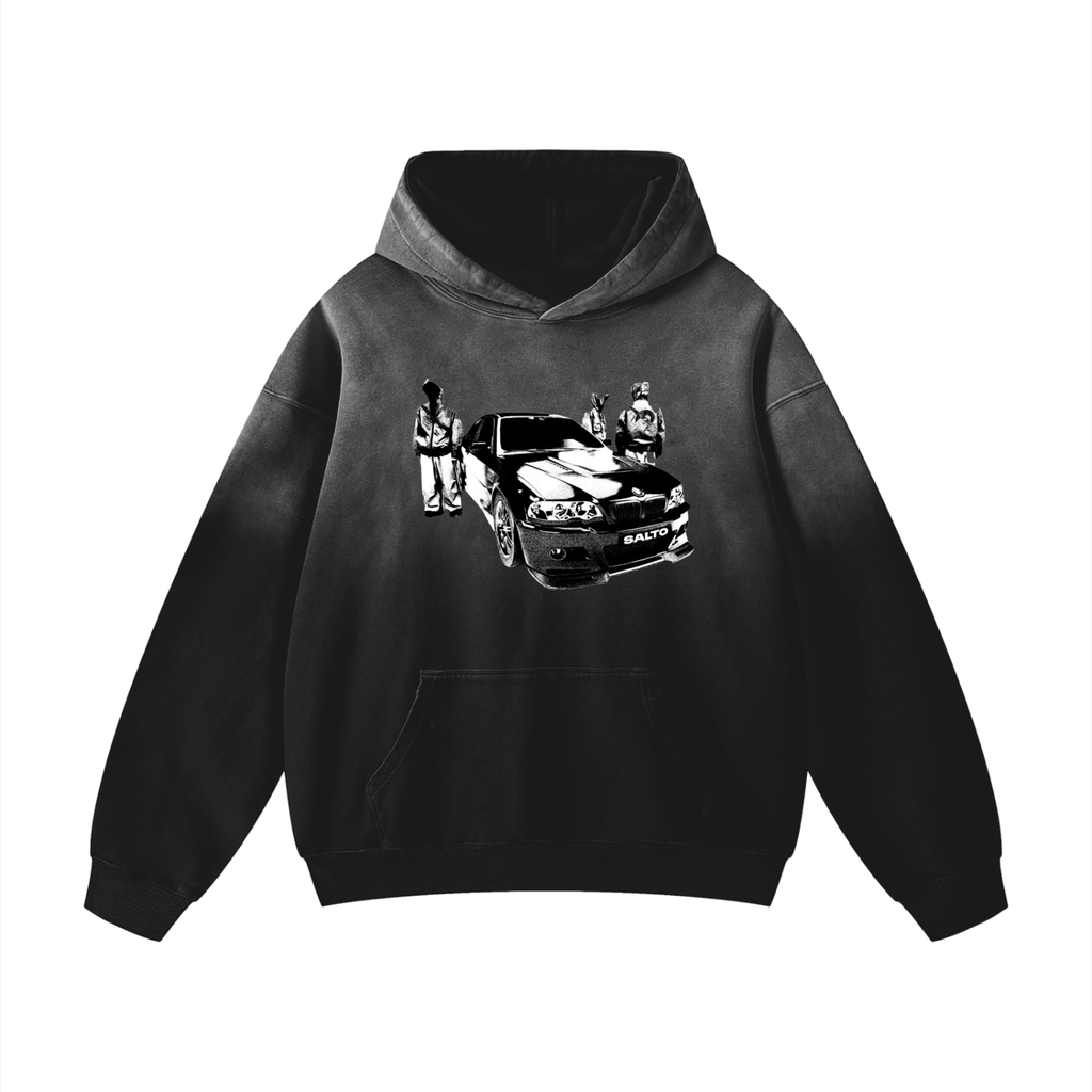 Slow Down Men's Graphic Hoodie